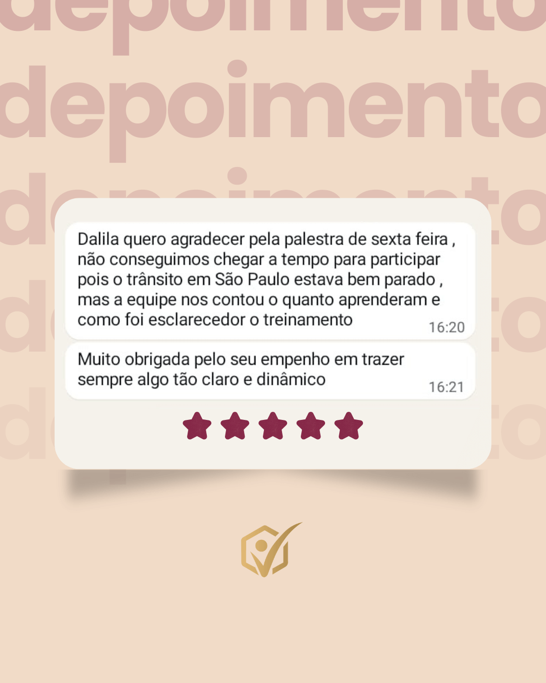 Depoimento Dalila Oliveira Coach